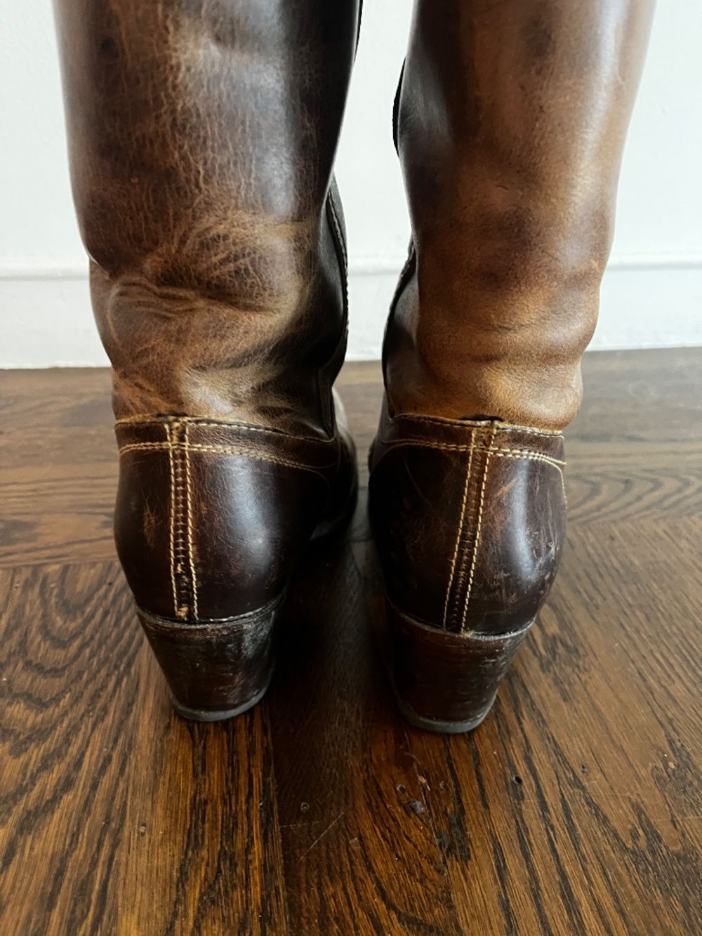 Antique brown Frye Jane 14L Boots - Picture 6 of 10